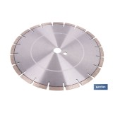 DISCO DIAMANTE MODELO CANTERO H-12MM D-300MM.