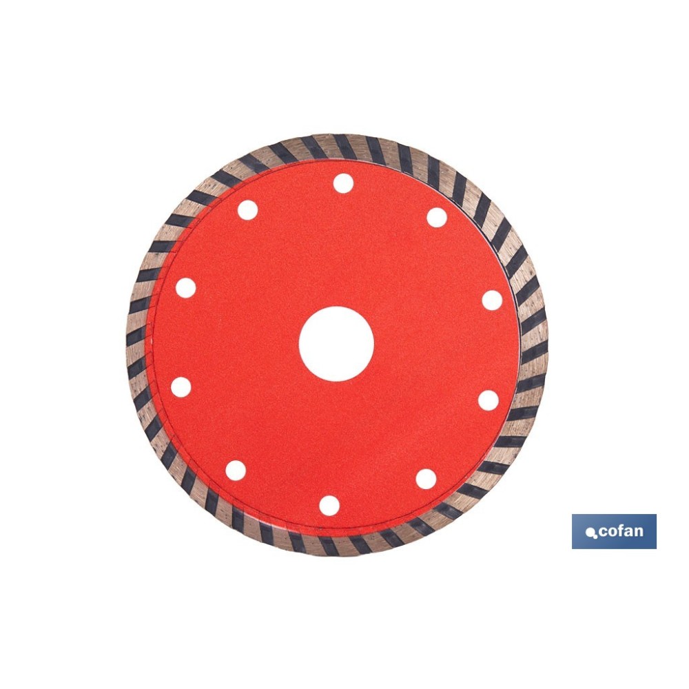 DISCO DIAM.TURBO PROFESIONAL 125MM.