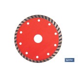 DISCO DIAM.TURBO PROFESIONAL 125MM.
