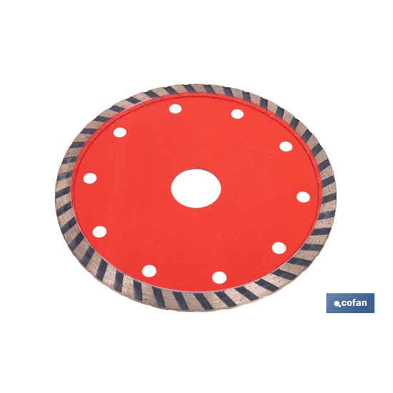 DISCO DIAM.TURBO PROFESIONAL 125MM.