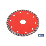 DISCO DIAM.TURBO PROFESIONAL 125MM.