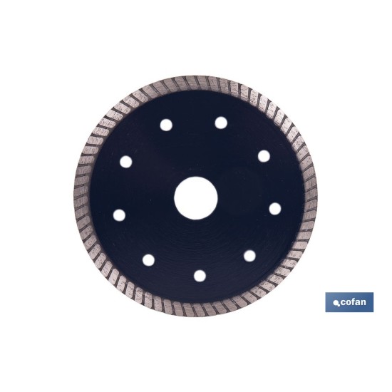 DISCO DIAMANTE TURBO EXTRAFINO 125MM.