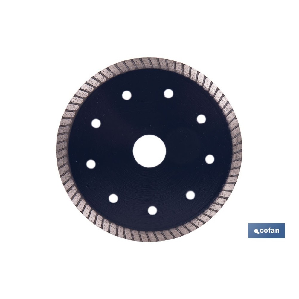 DISCO DIAMANTE TURBO EXTRAFINO 125MM.