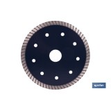 DISCO DIAMANTE TURBO EXTRAFINO 125MM.