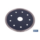 DISCO DIAMANTE TURBO EXTRAFINO 125MM.