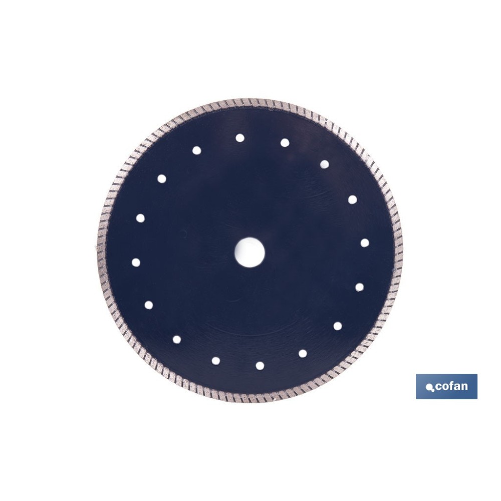DISCO DIAMANTE TURBO EXTRAFINO 230MM.