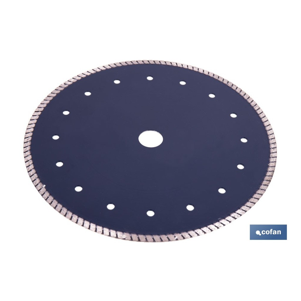 DISCO DIAMANTE TURBO EXTRAFINO 230MM.
