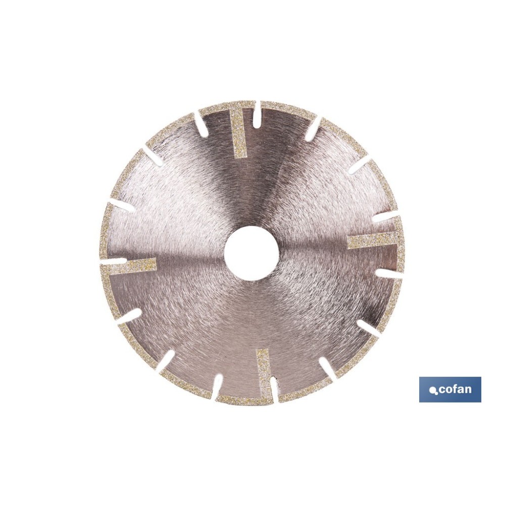DISCO ELECTRODEP.  REFORZ. 125 MM