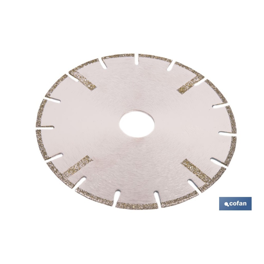 DISCO ELECTRODEP.  REFORZ. 125 MM