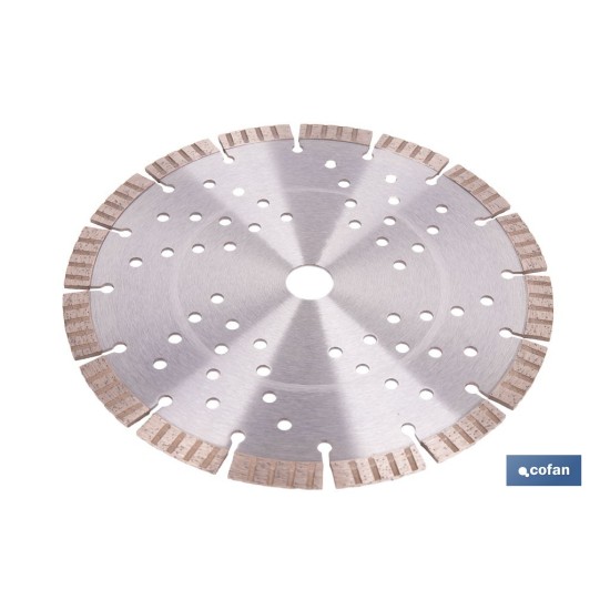 DISCO DIAMANTE CANTERO STANDARD H-12mm, 230mm