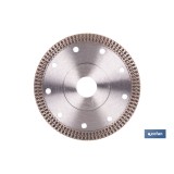 DISCO DIAMANTE PORCELANICO EXTRAFINO H-10mm, 115mm