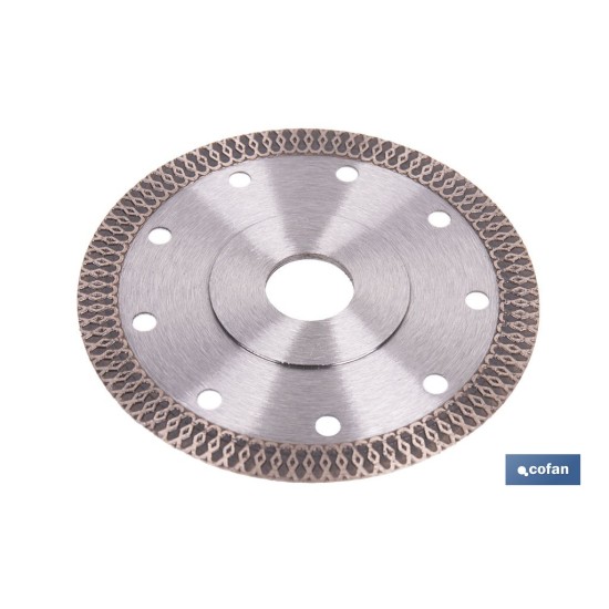 DISCO DIAMANTE PORCELANICO EXTRAFINO H-10mm, 115mm