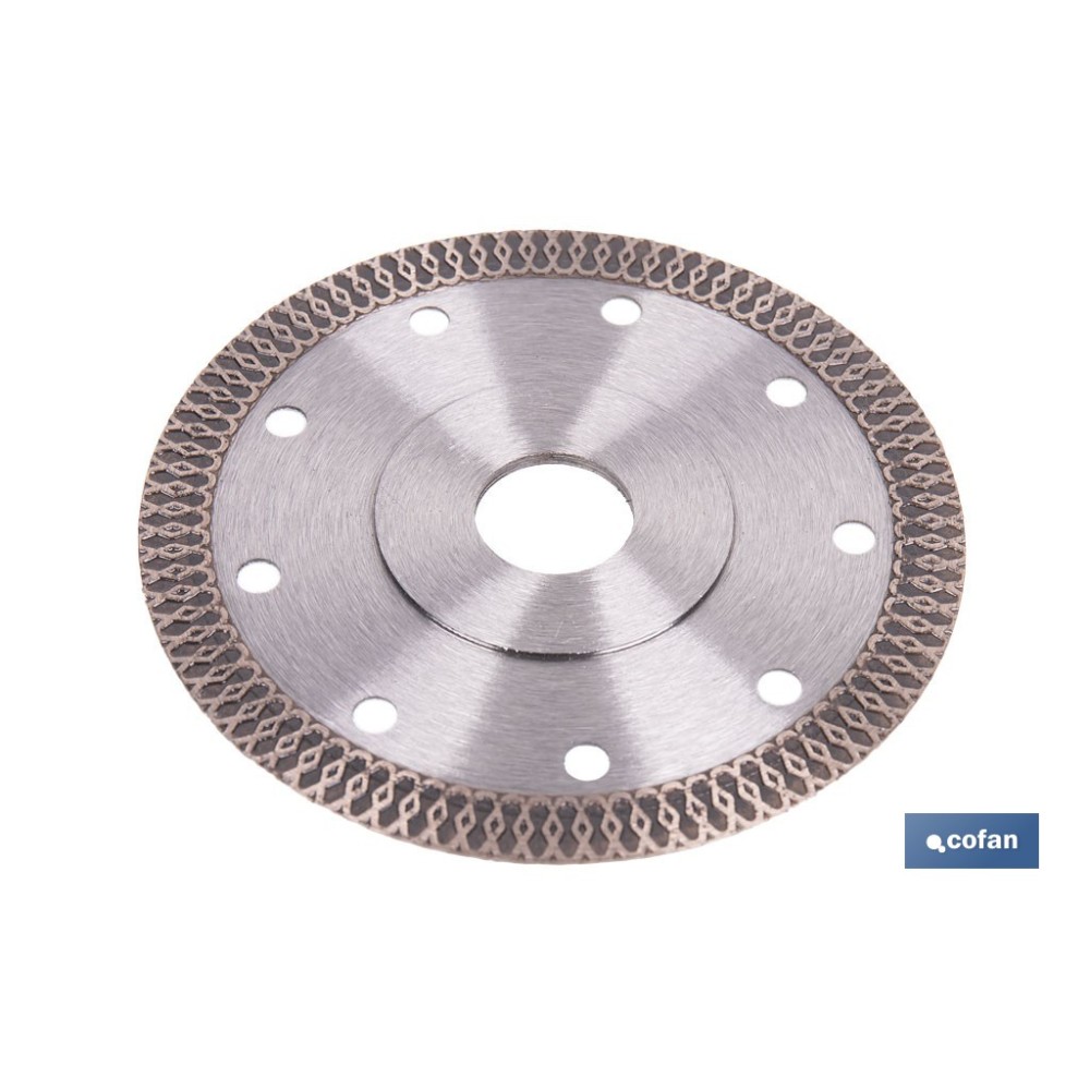 DISCO DIAMANTE PORCELANICO EXTRAFINO H-10mm, 115mm