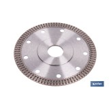 DISCO DIAMANTE PORCELANICO EXTRAFINO H-10mm, 115mm