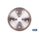 DISCO DIAMANTE PORCELANICO EXTRAFINO H-10mm, 125mm
