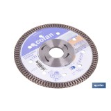 DISCO DIAMANTE PORCELANICO EXTRAFINO H-10mm, 125mm