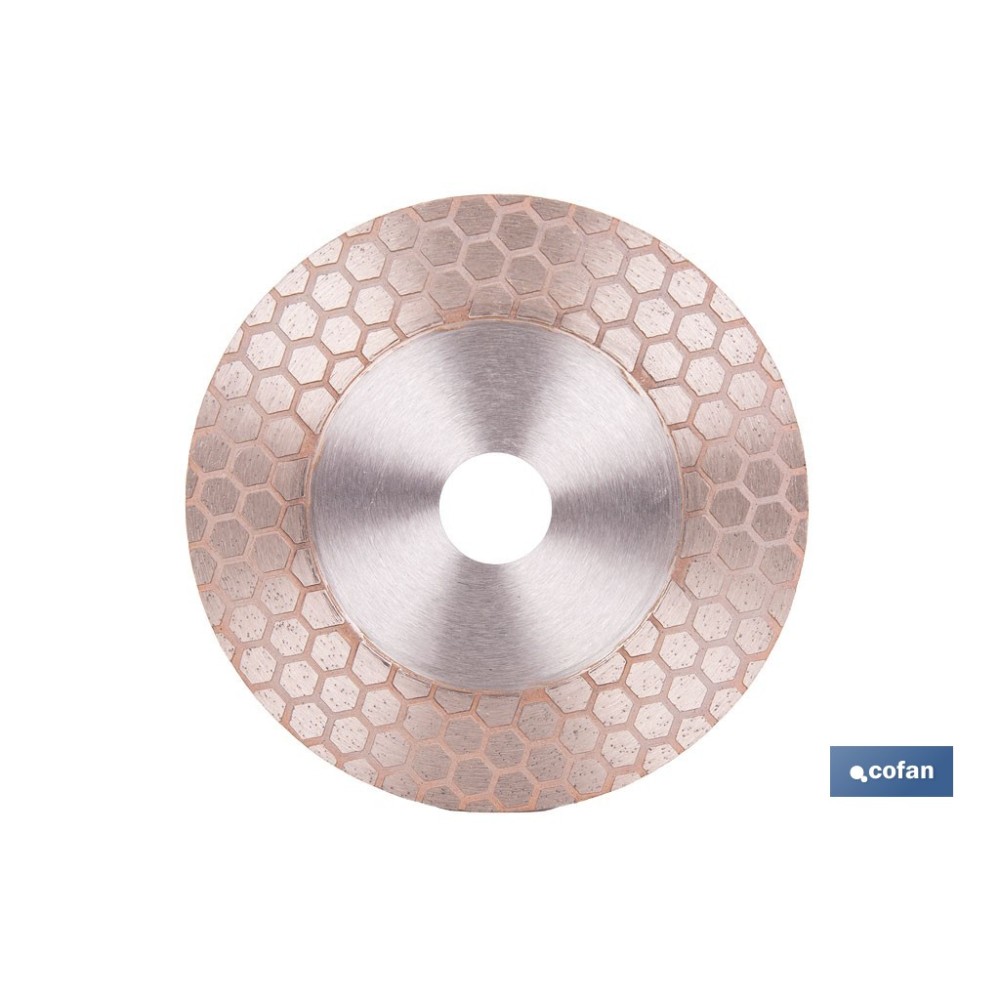 DISCO PORCELANICO DUAL CORTAR Y DESBASTAR 125MM H22,3