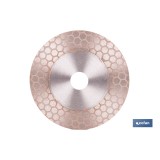 DISCO PORCELANICO DUAL CORTAR Y DESBASTAR 125MM H22,3