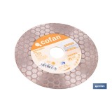 DISCO PORCELANICO DUAL CORTAR Y DESBASTAR 125MM H22,3
