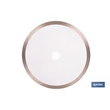 DISCO PORCELANICO MAQUINAS DE MESA 200mm - H25,4