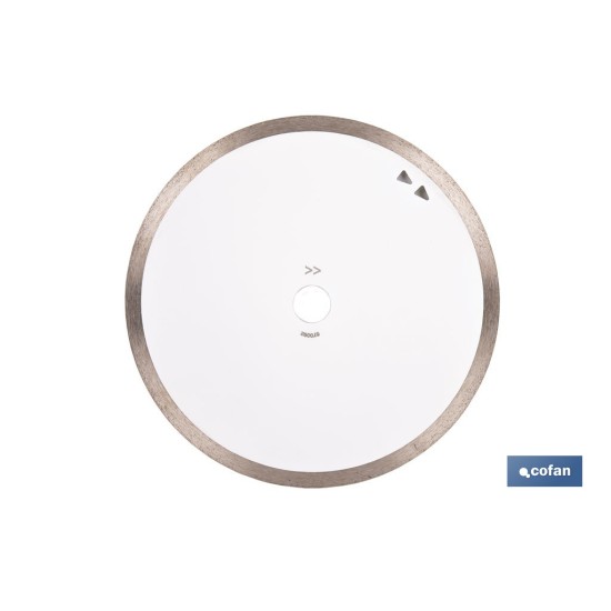 DISCO PORCELANICO MAQUINAS DE MESA 250mm - H25,4