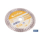 DISCO DIAM. PORCELANICO 76MM H10