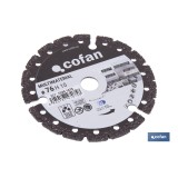 DISCO DIAM. MULTIMATERIAL 76MM H10