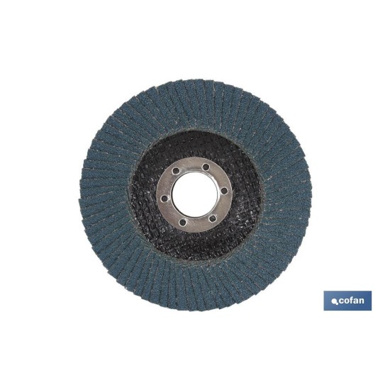 DISCO LAMINADO ESTANDAR INCLINADO 115 MM. G-80 ZIRCONIO venta unitaria
