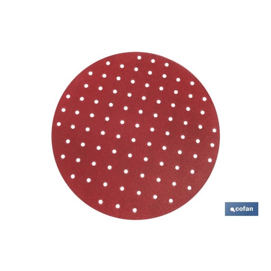 DISCO LIJA MICROPERFORADO C/VELCRO ø225 G-60