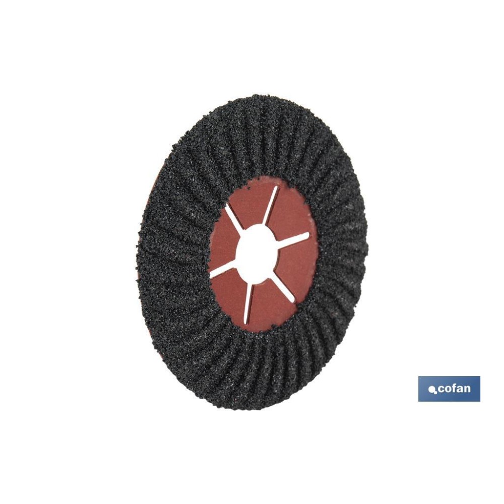 DISCO ABRASIVO SEMIFLEXIBLE ø115 G-60