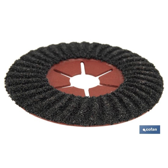 DISCO ABRASIVO SEMIFLEXIBLE ø115 G-60