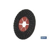 DISCO ABRASIVO SEMIFLEXIBLE ø115 G-80