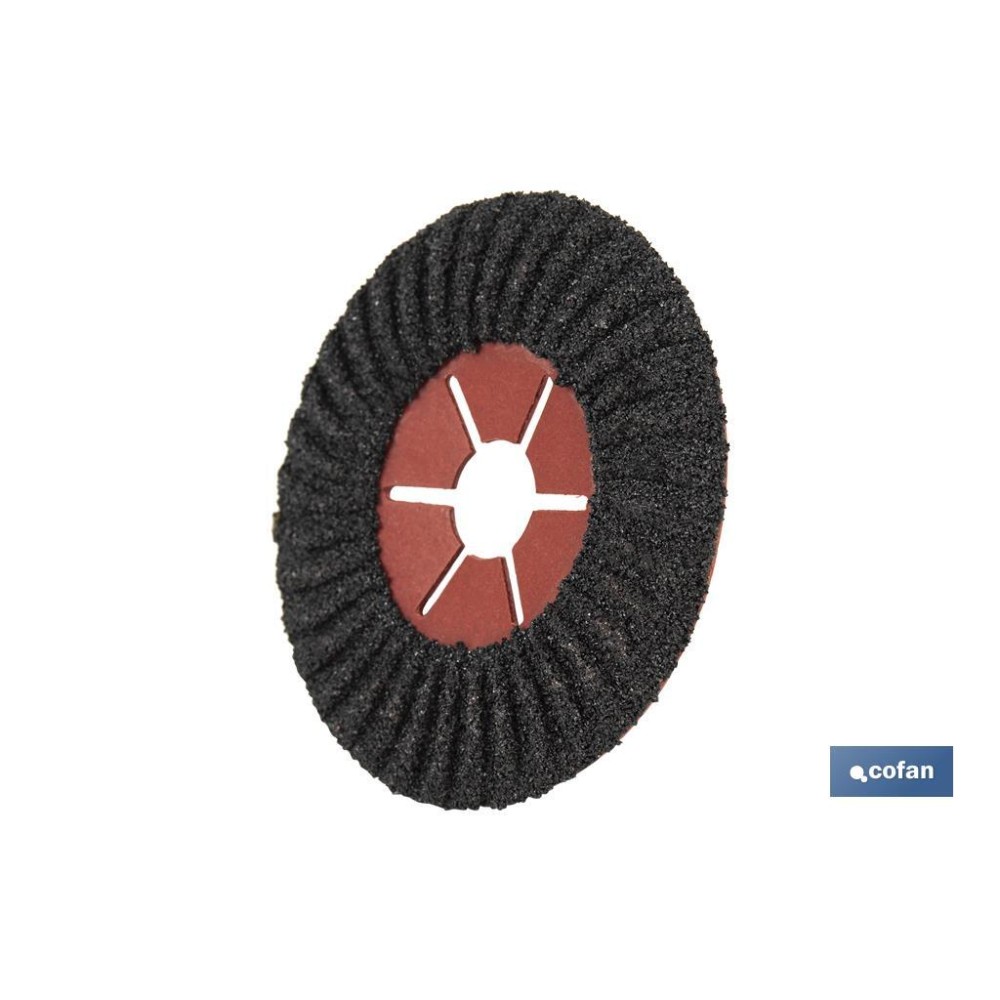 DISCO ABRASIVO SEMIFLEXIBLE ø125 G-80