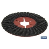DISCO ABRASIVO SEMIFLEXIBLE ø125 G-80
