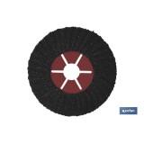 DISCO ABRASIVO SEMIFLEXIBLE Ø180 G-80