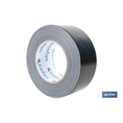 CINTA AMERICANA NEGRA 190 MICRAS 50 MM X 50 M