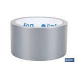 CINTA AMERICANA GRIS 180 MICRAS 50 MM X 10 M