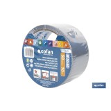 CINTA AMERICANA GRIS 180 MICRAS 50 MM X 10 M