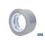 CINTA AMERICANA GRIS 180 MICRAS 50 MM X 25 M