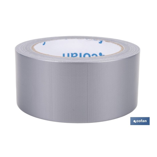CINTA AMERICANA GRIS 180 MICRAS 50 MM X 25 M