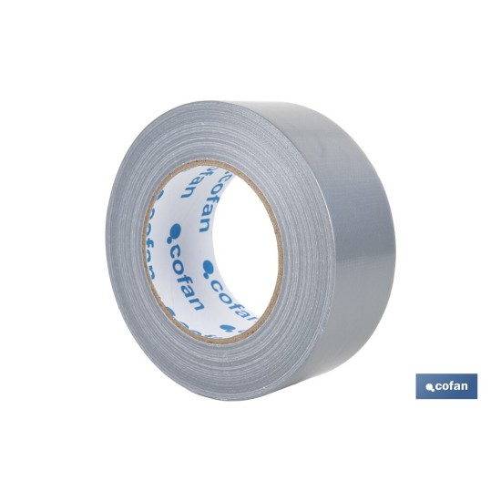 CINTA AMERICANA GRIS 180 MICRAS 48 MM X 50 M