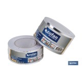 CINTA DE ALUMINIO 30 MICRAS 50 MM X 10 M