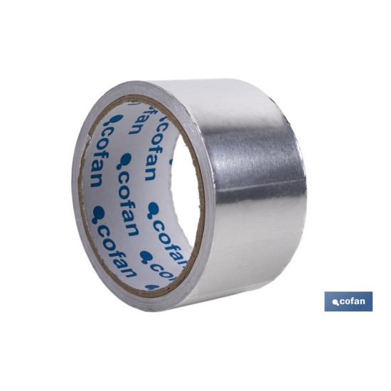 CINTA DE ALUMINIO 30 MICRAS 50 MM X 10 M