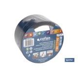 CINTA AMERICANA NEGRA 190 MICRAS 50 MM X 10 M