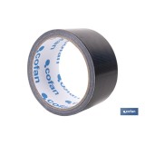 CINTA AMERICANA NEGRA 190 MICRAS 50 MM X 10 M