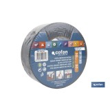 CINTA AMERICANA NEGRA 190 MICRAS 50 MM X 50 M