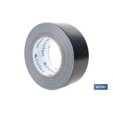 CINTA AMERICANA NEGRA 190 MICRAS 50 MM X 50 M