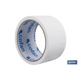 CINTA AMERICANA BLANCA 180 MICRAS 50 MM X 10 M