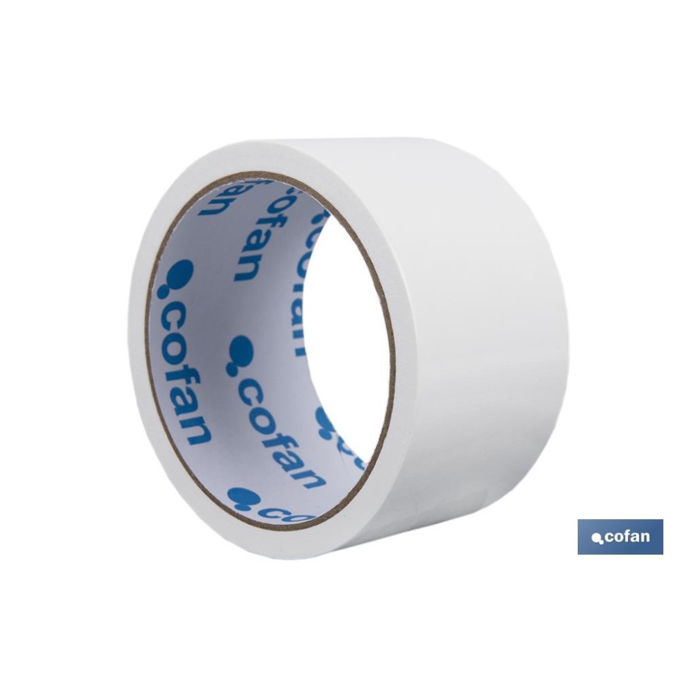 CINTA AMERICANA BLANCA 180 MICRAS 50 MM X 50 M