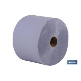 BOBINA INDUSTRIAL RECICLADA AZUL 250MTS (2 ROLLOS)